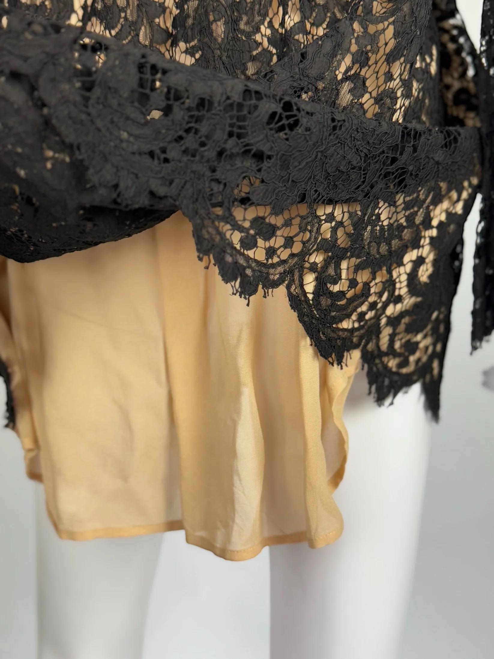 Gucci by Tom Ford Black Lace Babydoll Dress, SS 1996 4