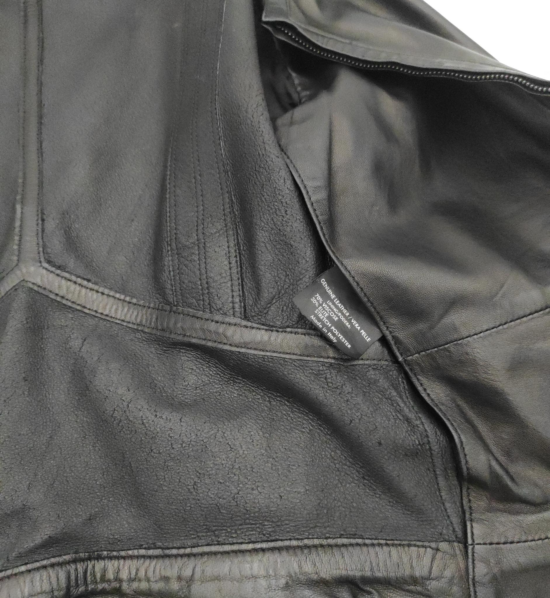 Gucci by Tom Ford black leather corset jacket 2