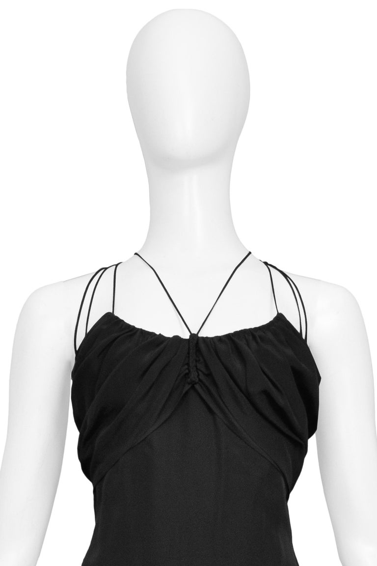 Gucci By Tom Ford Black Mini Dress With Cutouts 2002 at 1stDibs