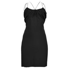 Gucci By Tom Ford Black Mini Dress With Cutouts 2002