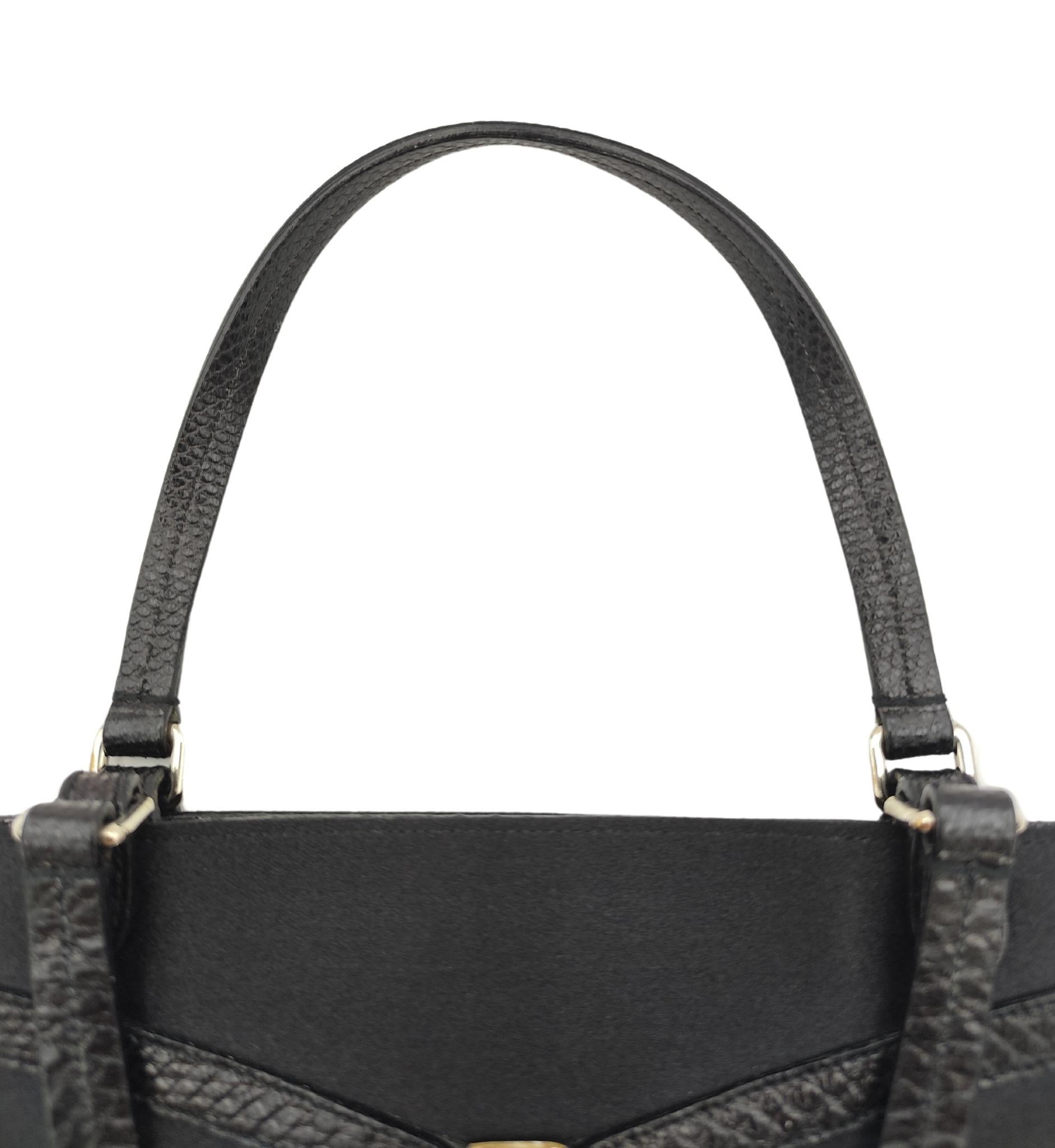 Gucci by Tom Ford black silk and lizard rhinestones logo Reins thong mini bag For Sale 4