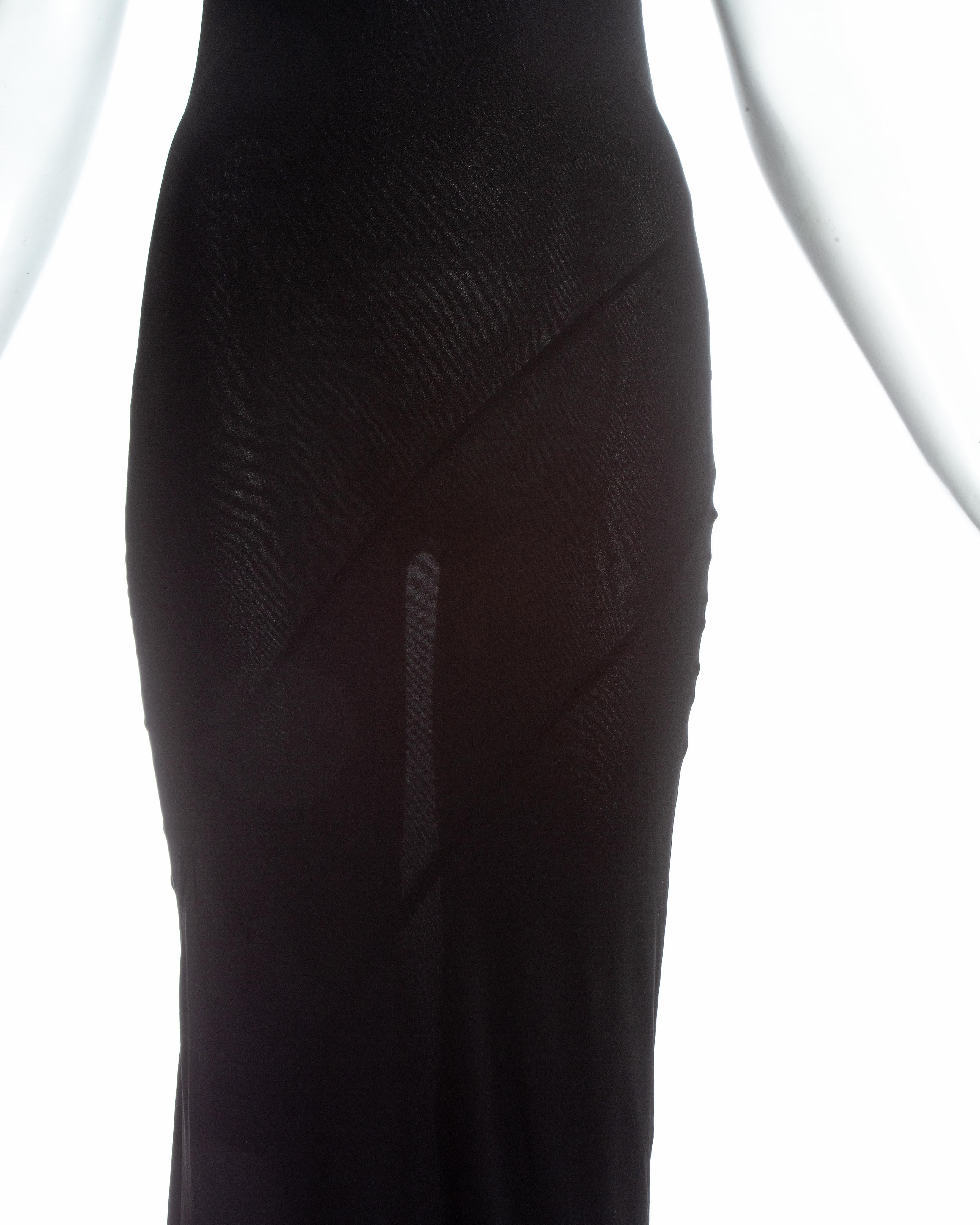 90s gucci by tom ford black dress