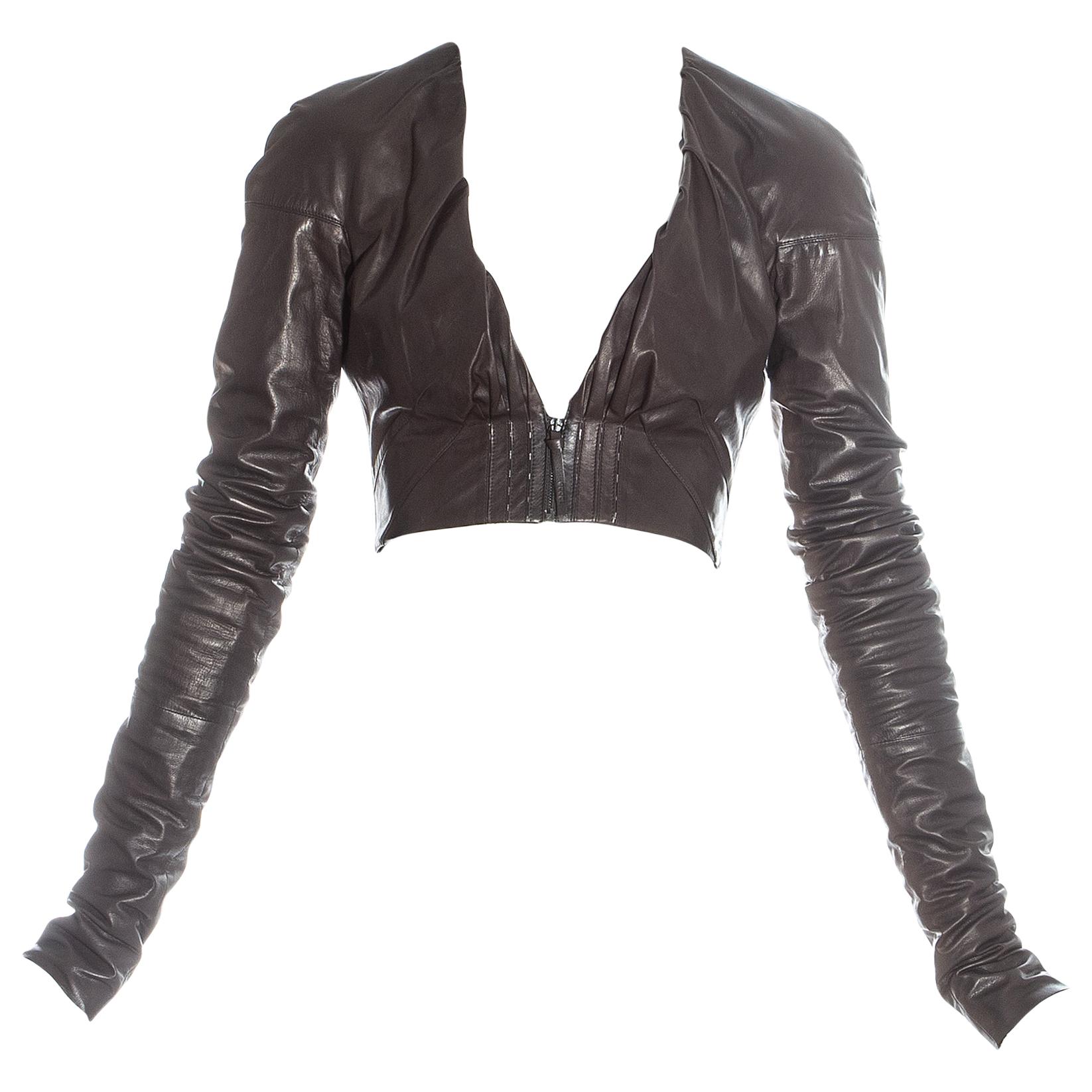 Gucci Tom Ford Leather Jacket - 19 For Sale on 1stDibs | tom ford 
