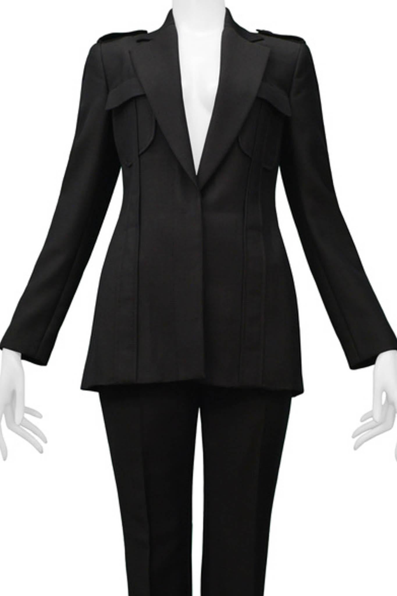 Costume tailleur marron Gucci par Tom Ford, 1996 Excellent état - En vente à Los Angeles, CA