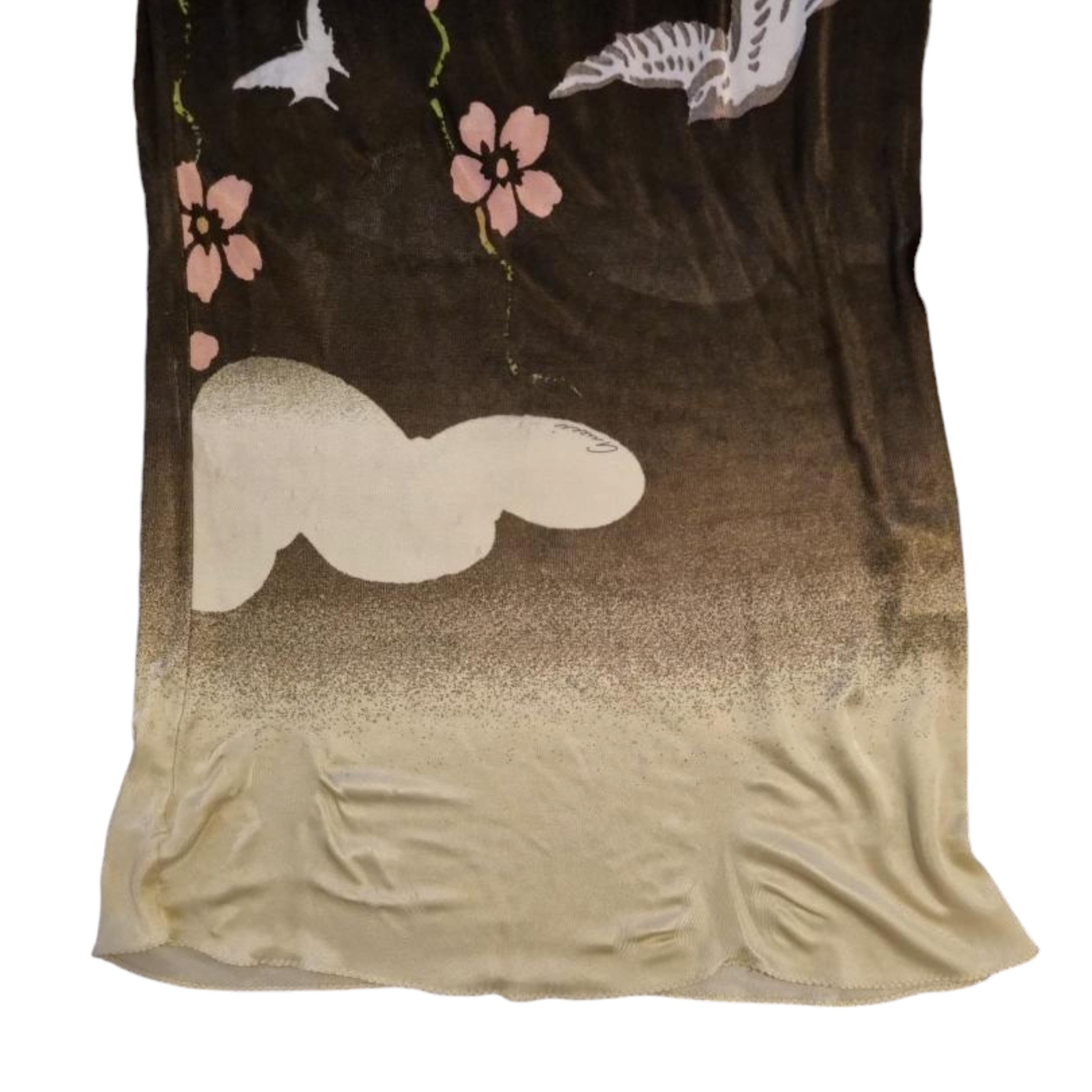 Women's Gucci by Tom Ford cherry blossom dress, SS 2003