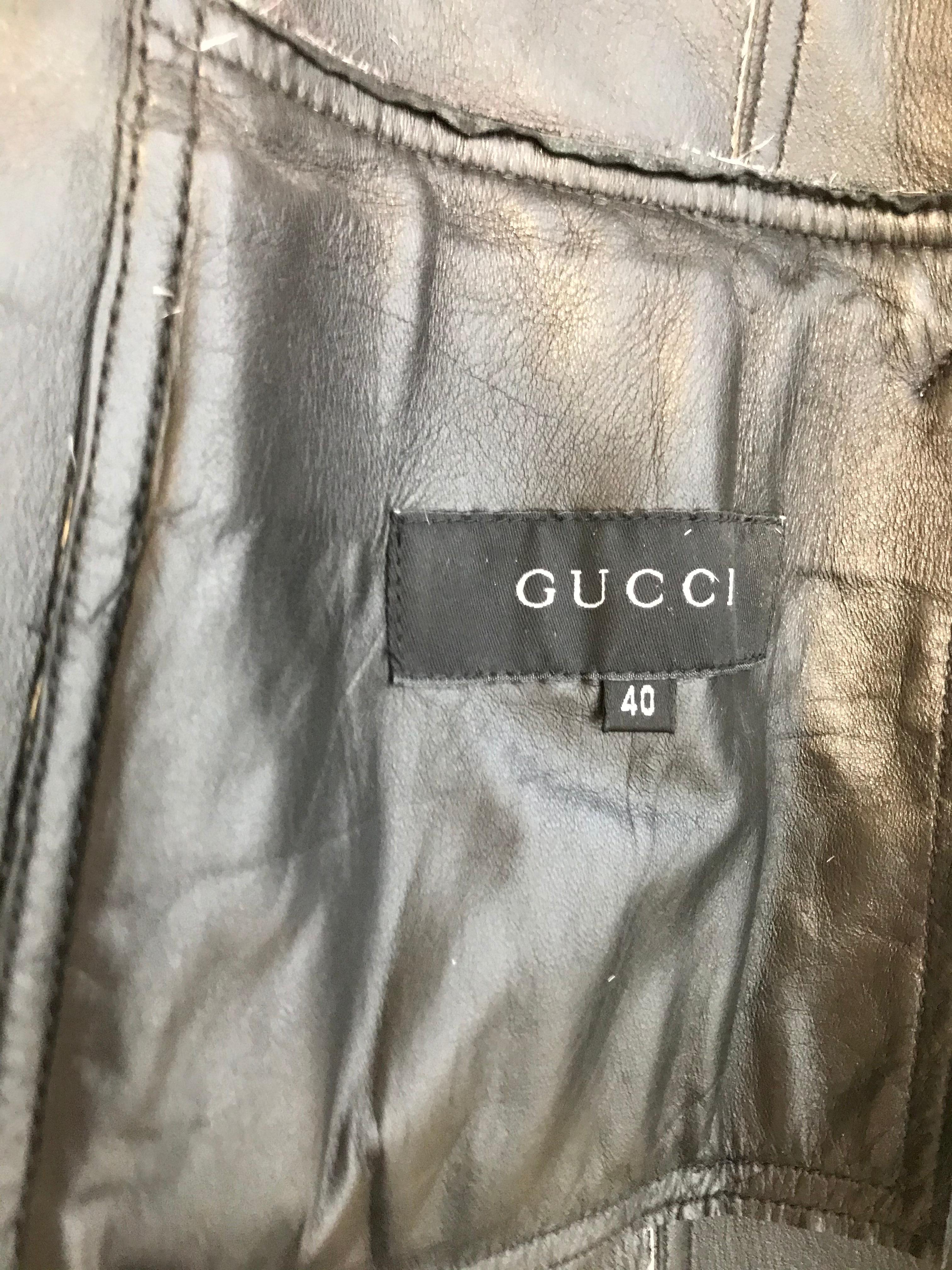 Women's Gucci by Tom Ford Creme Pony Hair Jacket
