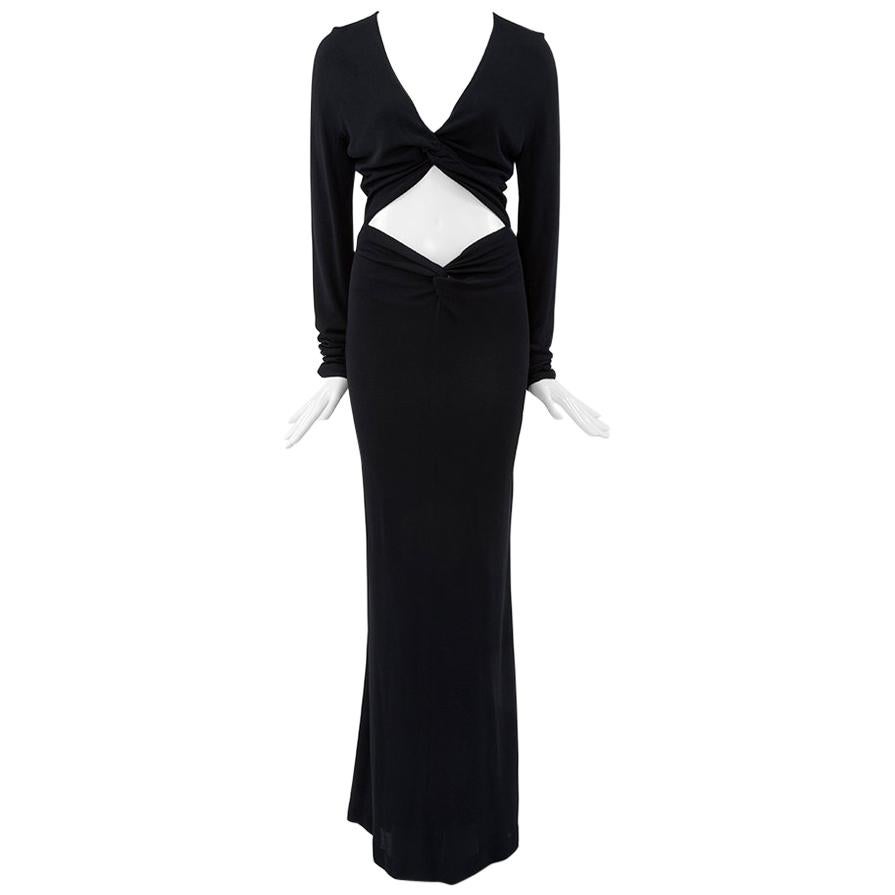 Gucci by Tom Ford Cutout Maxi Dress