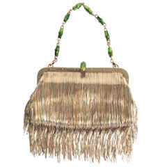 Gucci by Tom Ford Dragon Metal Fringe Bag, Limited Edition