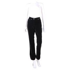 Gucci by Tom Ford F/W 1995 Bootcut Brown Velvet Pants