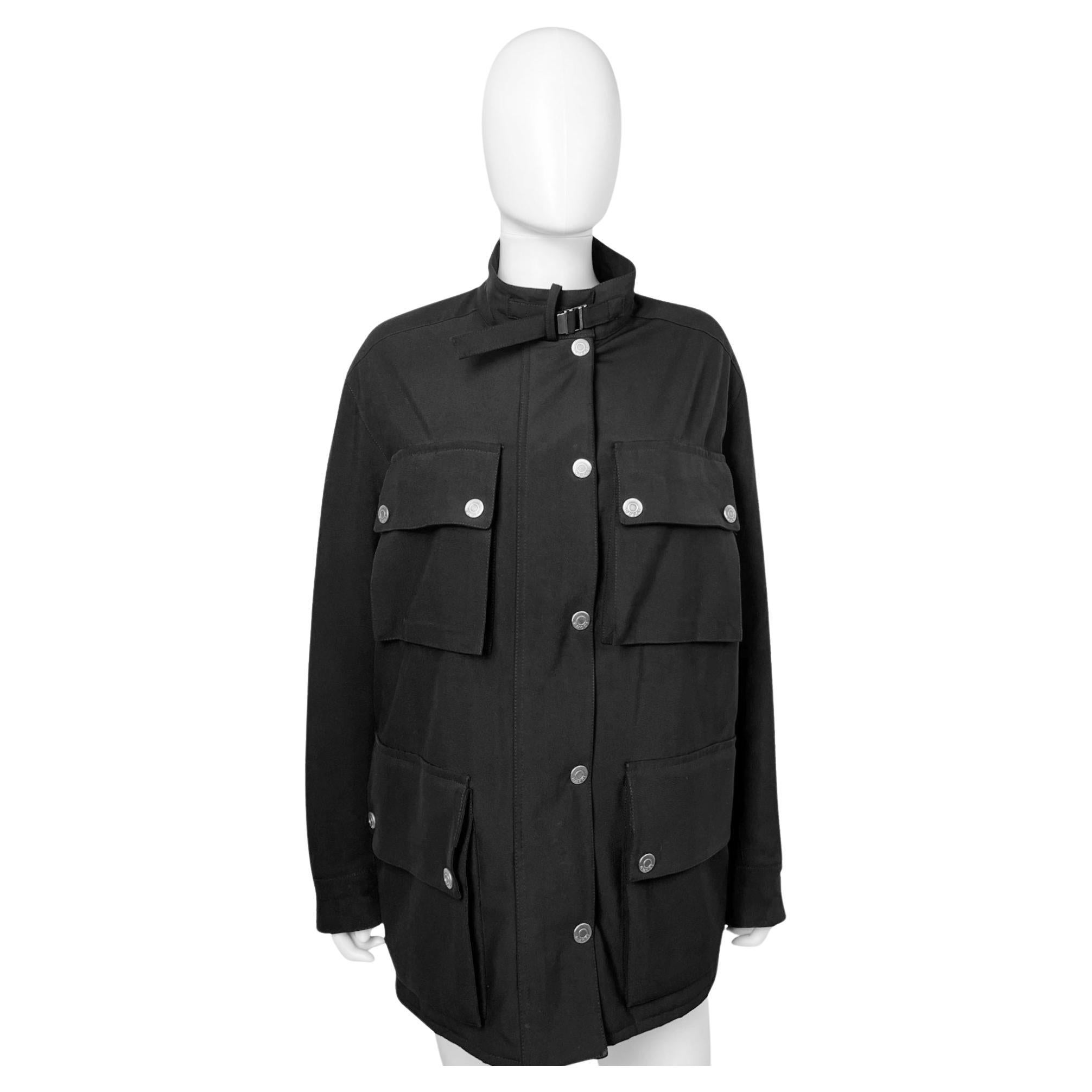 Gucci  by Tom Ford F/W 1998 Multipocket Oversized Black Jacket in vendita