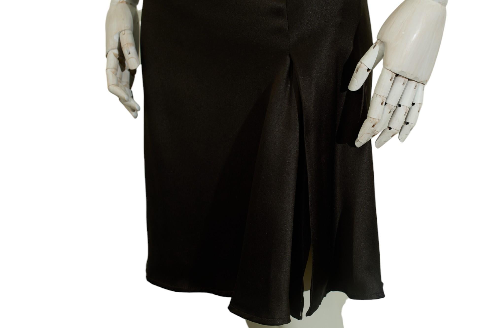 Gucci by Tom Ford F/W 1999 Gerafftes Seidenkleid im Angebot 5