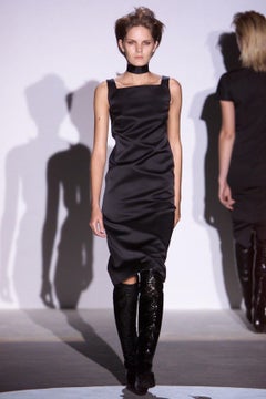 GUCCI By TOM FORD F/W 2001 Runway Satin Backless Dress - With Original Tags