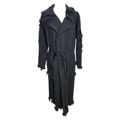 Gucci by Tom Ford F/W 2002 Fox Fur Trim Coat