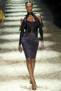 Gucci by Tom Ford F/W 2003 black skirt