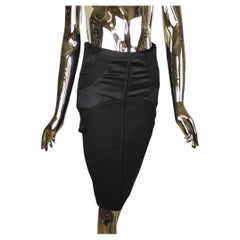 Gucci by Tom Ford F/W 2003 black skirt
