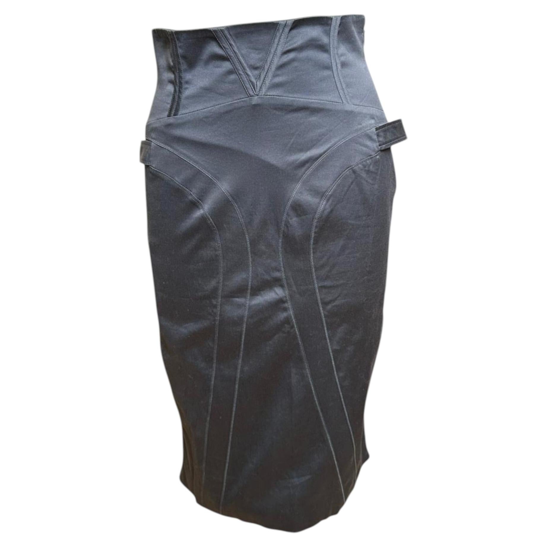 Gucci by Tom Ford F/W 2003 High-Waisted Pencil Skirt