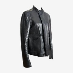 Gucci by Tom Ford F/W 2004 Leather Moto Jacket (blouson en cuir)