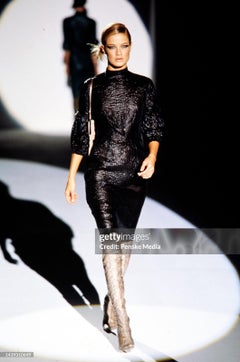 Gucci by Tom Ford F/W Fall 1999 Runway Vintage Over Knee Boots