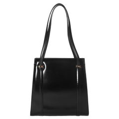 GUCCI by Tom Ford Fall 1996 Ad Campaign Black Leather Shoulder Frame Bag