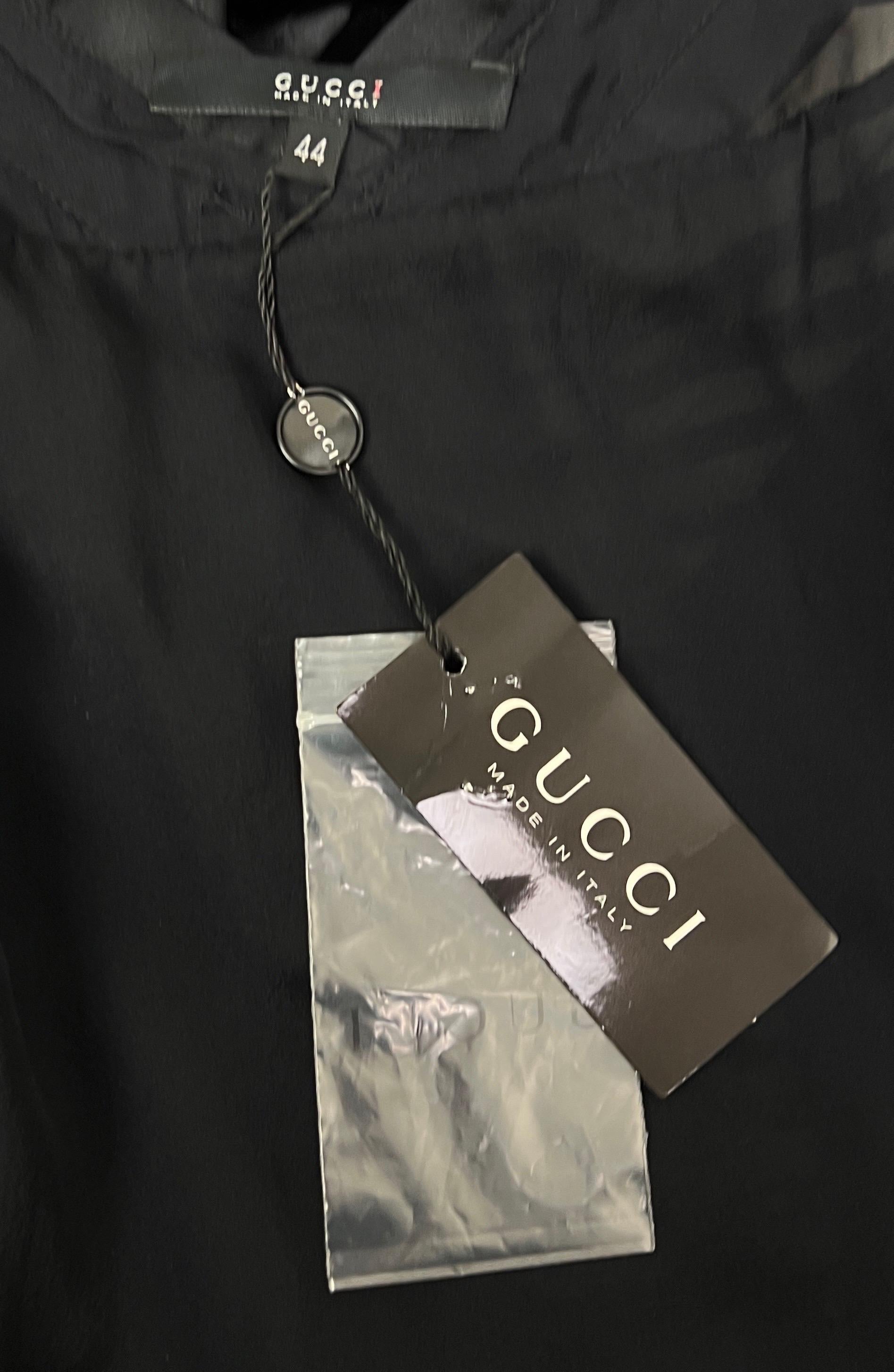 Gucci by Tom Ford Herbst 2004 plissiertes Bondage-Seidenkleid im Angebot 8