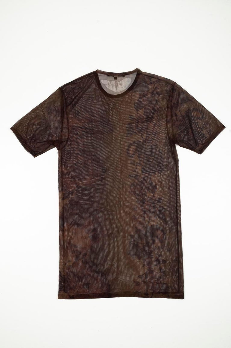 Maglietta trasparente uomo new arrivals