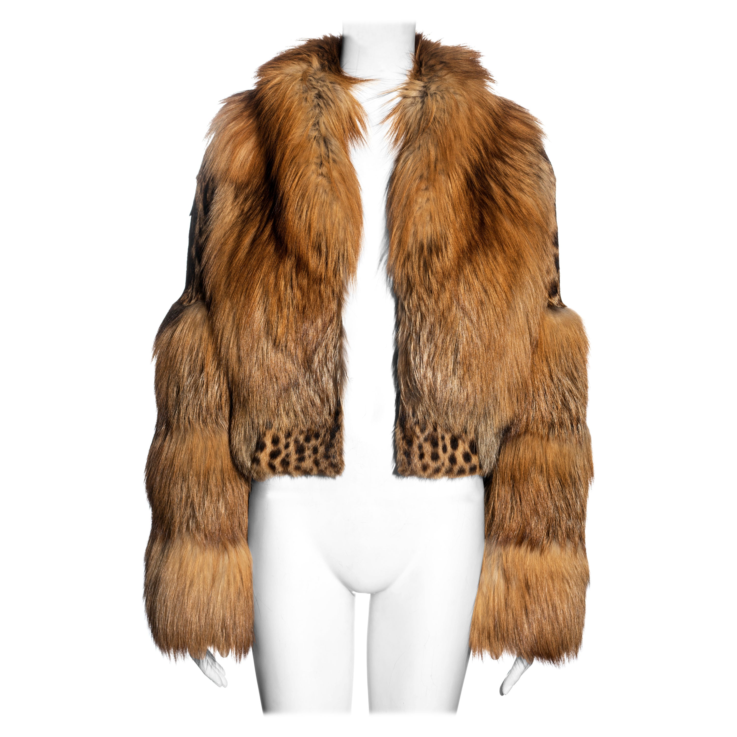 Gucci by Tom Ford fur jacket, fw 1999