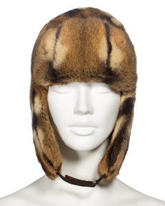 Gucci by Tom Ford Fur Trapper Hat, fw 2000