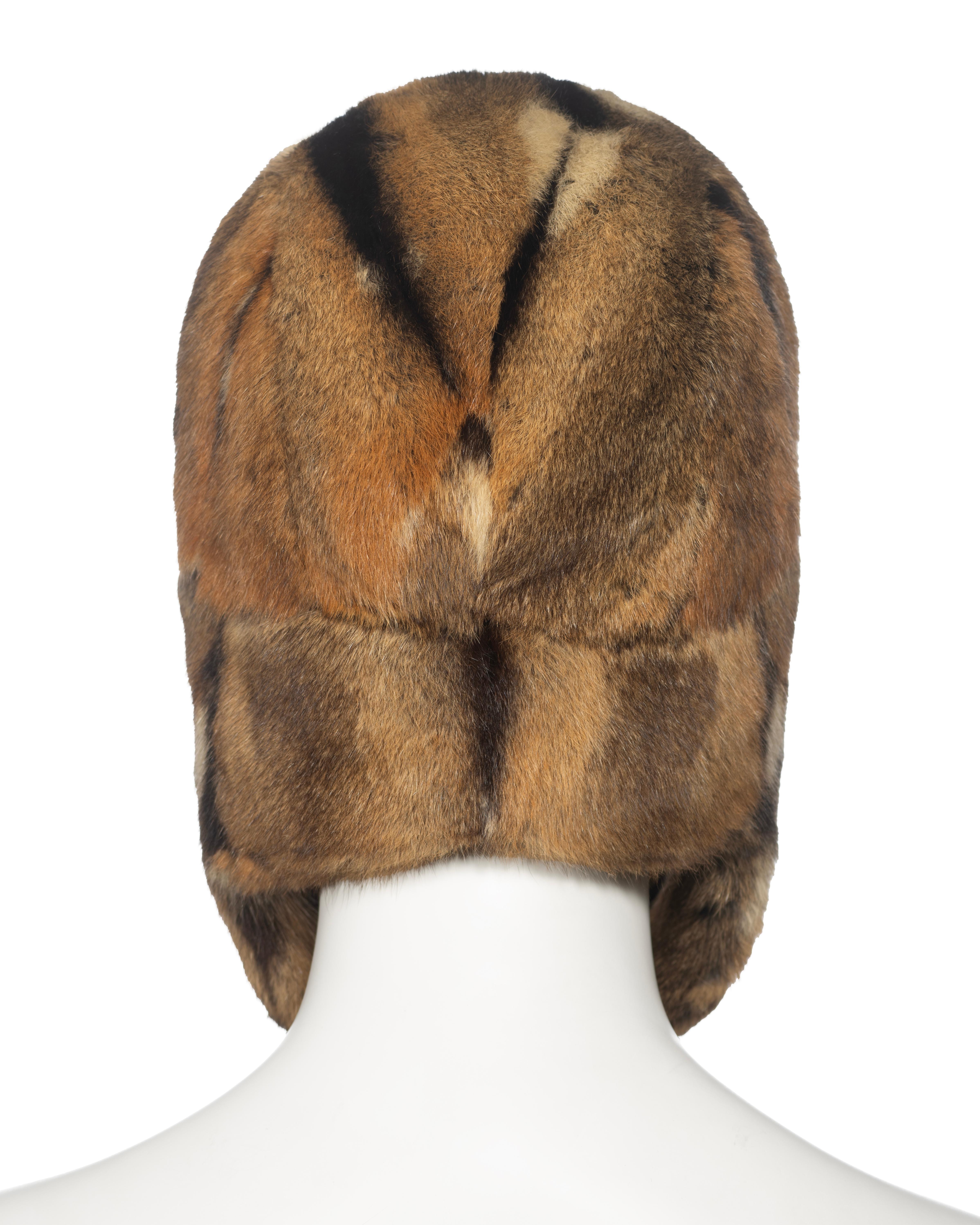 Gucci by Tom Ford Fur Trapper Hat, fw 2000 In Excellent Condition In London, GB