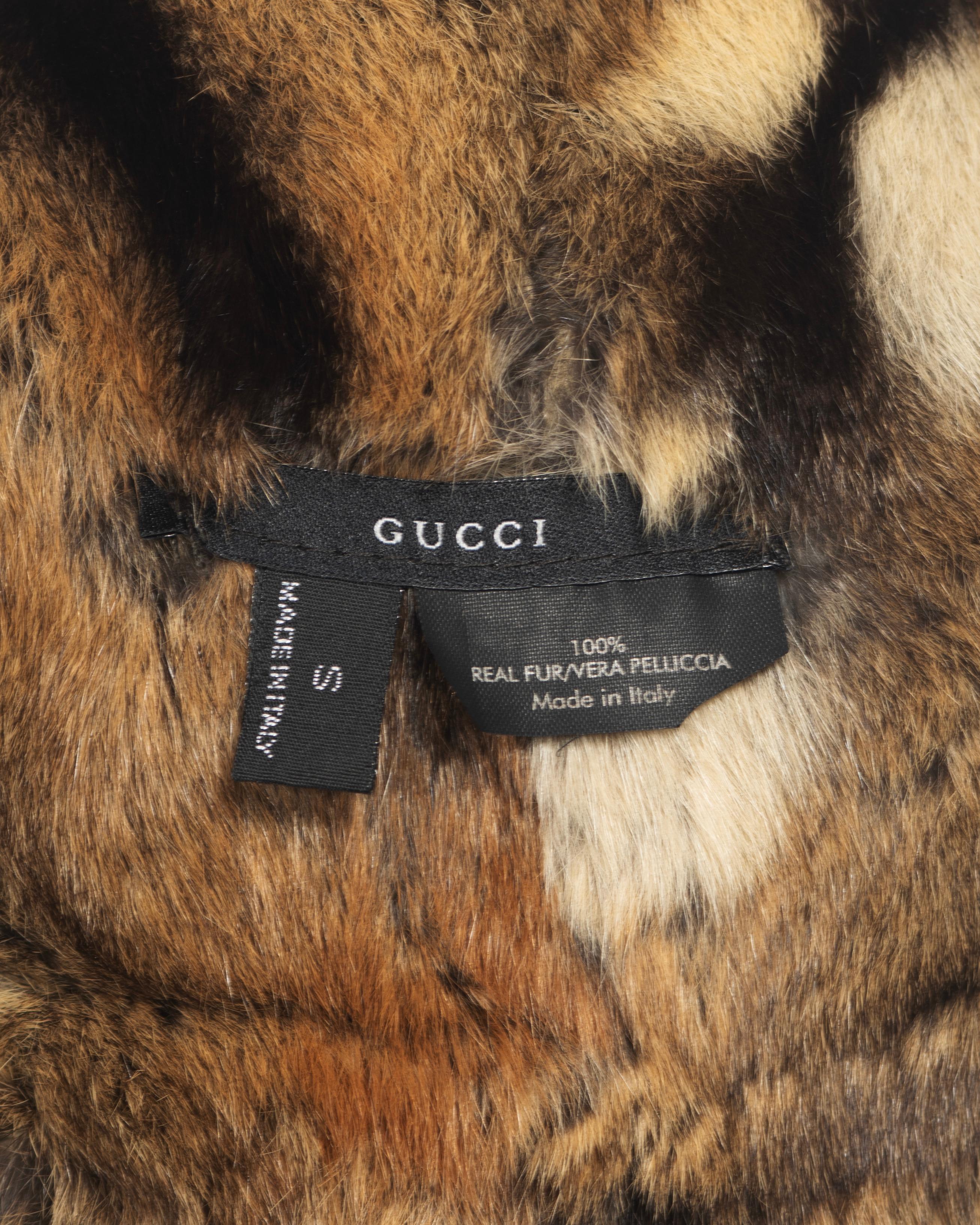 Gucci by Tom Ford Fur Trapper Hat, fw 2000 2
