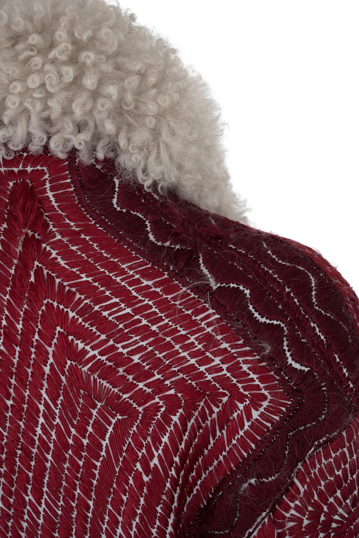 GUCCI BY TOM FORD FW 01 Rare Prototype Shearling Coat in vendita 1
