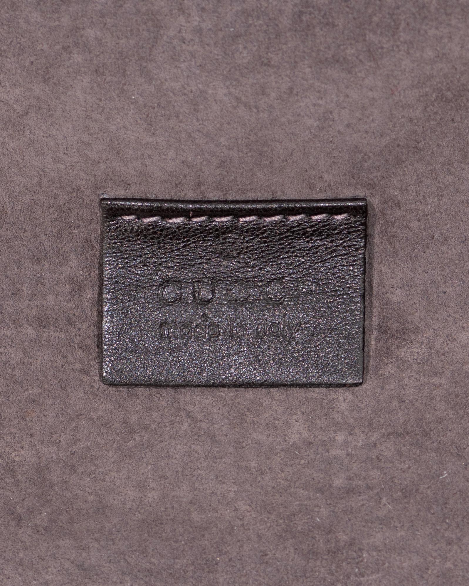 Gucci by Tom Ford Grey Mink Fur Dragon Evening Mini Clutch / Bag, fw 2004 For Sale 8