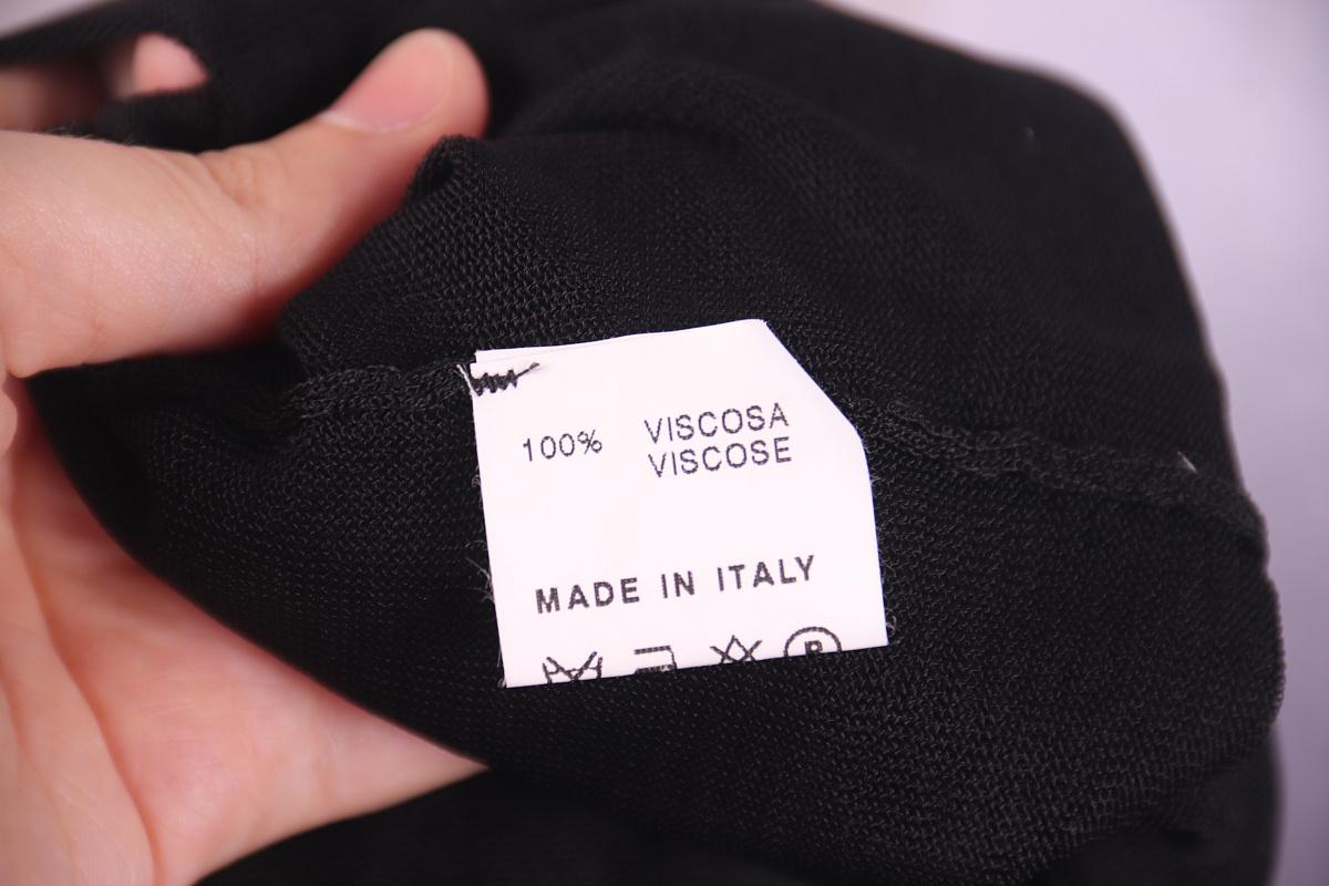 Gucci By Tom Ford Horsebit chain Black viscose dress 2000s For Sale 7