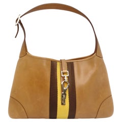Gucci By Tom Ford Jackie Brown Leather Handbag