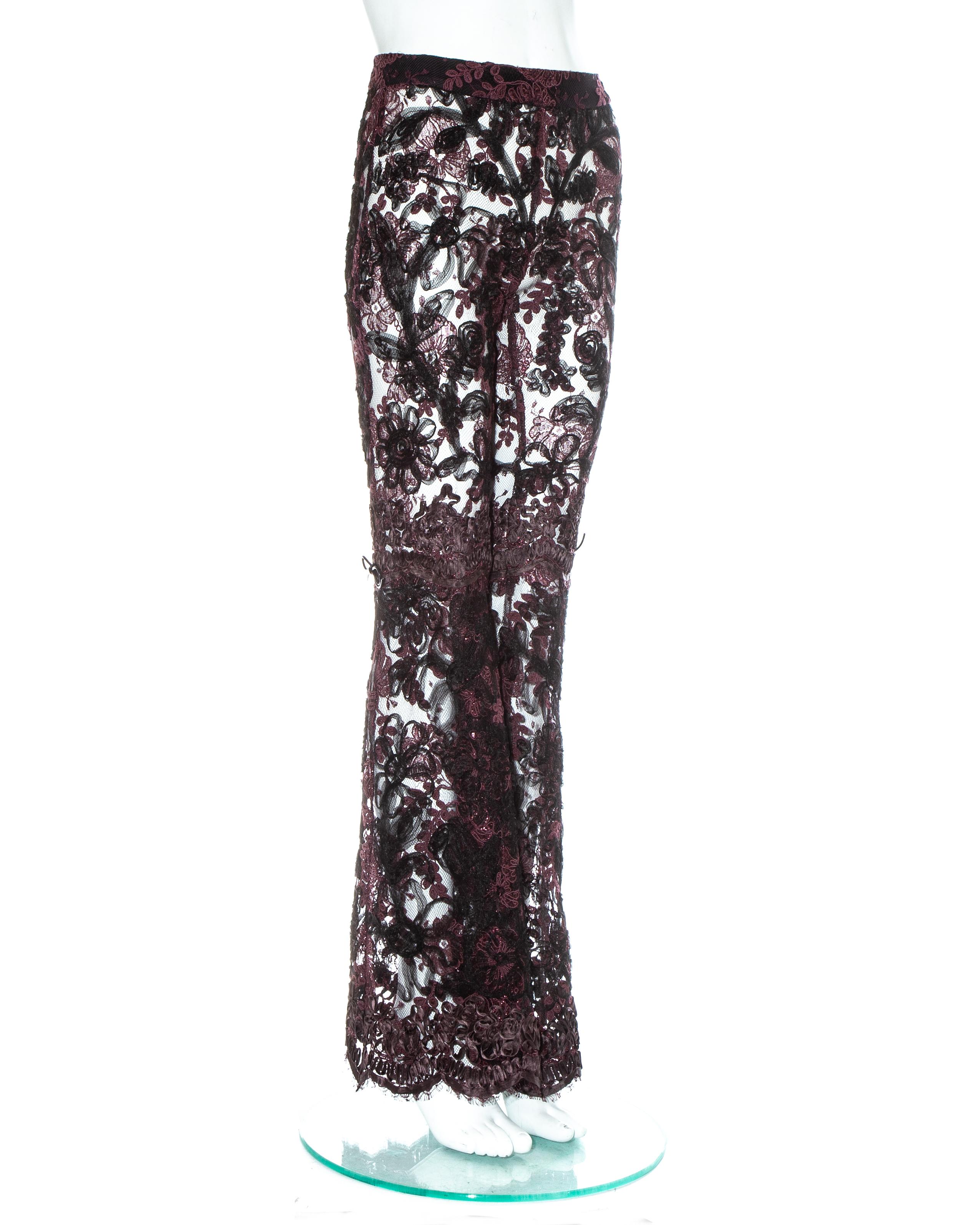 tom ford lace pants