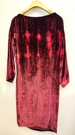 Gucci by Tom Ford Red Velvet Dress
