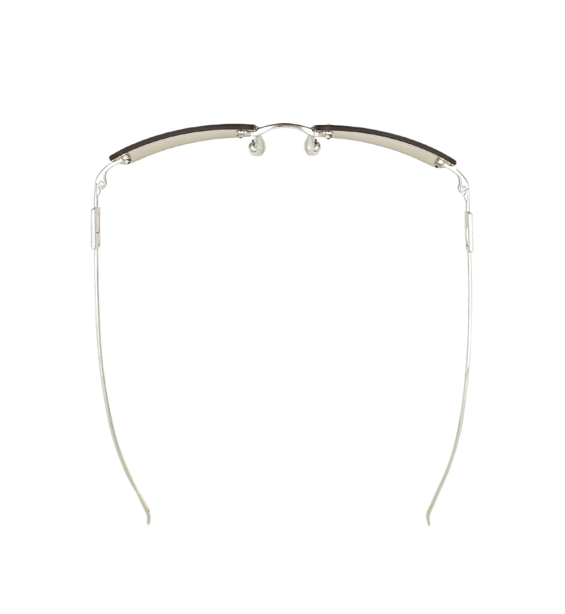 Gucci by Tom Ford rhinestones logo yellow rimless sunglasses For Sale 4