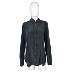 Gucci by Tom Ford S/S 1998 Schwarzes Militärhemd