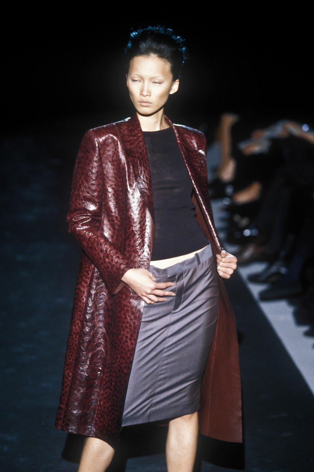 Gucci by Tom Ford S/S 1998 Sheer Ribbed Knit Top - Runway Piece - No import duty For Sale 8