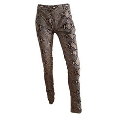 Gucci by Tom Ford S/S 2000 Python print Pants