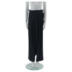 Gucci By Tom Ford S/S 2002 Black silk harem pants