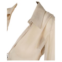 Gucci by Tom Ford S/S 2002 Sheer Silk Blouse – Made in Italy Size M/L