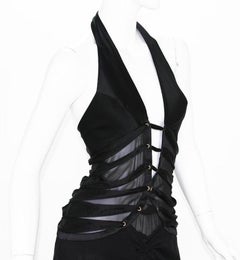 Gucci par Tom Ford - Robe noire S/S 2003 - 38 - 2