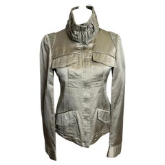 Gucci by Tom Ford S/S 2003 Silk Military Jacket