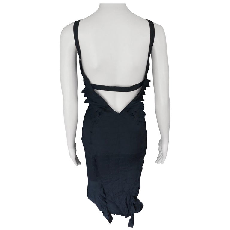 navy blue dress for baby girl Tom ford zipper dress