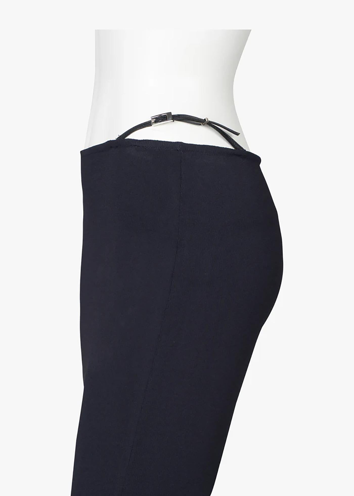 Iconic Gucci by Tom Ford G-String Skirt

A rare and highly coveted collector’s piece from Tom Ford’s legendary Spring/Summer 1998 collection for Gucci. This iconic skirt has been featured in multiple runway looks and editorial shoots, embodying