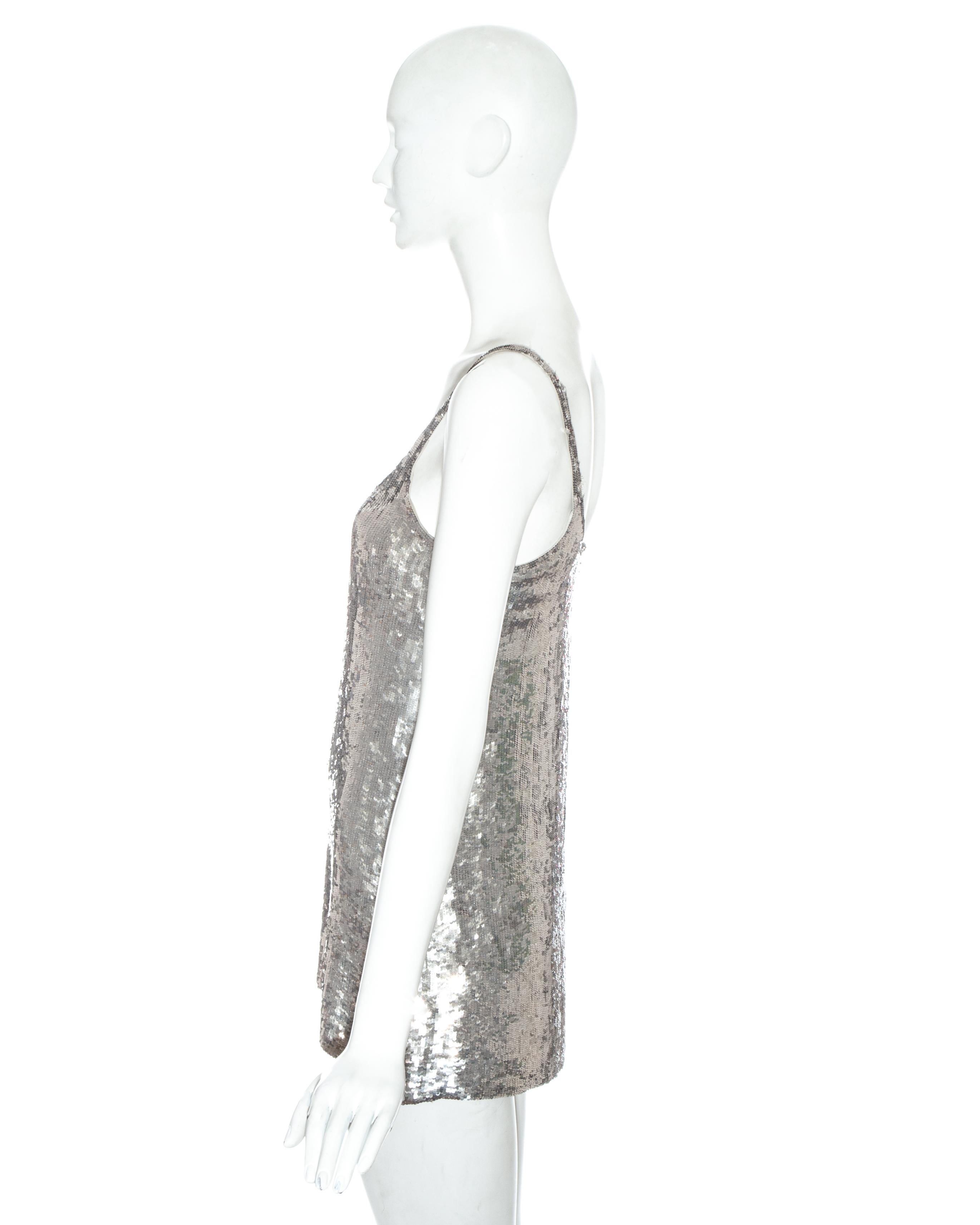 silver gucci dress
