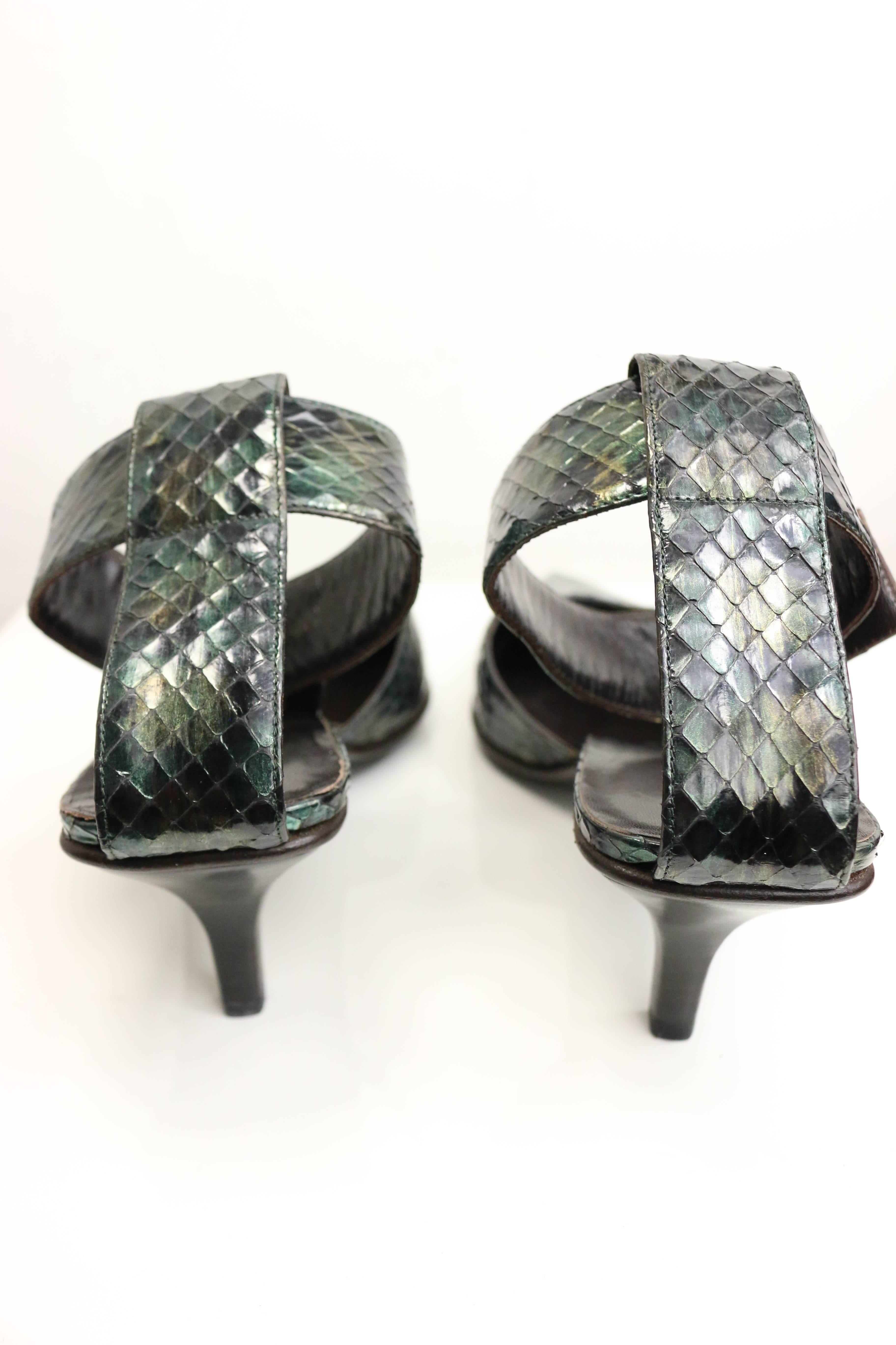 Black Gucci by Tom Ford Slingback Pumps For Sale