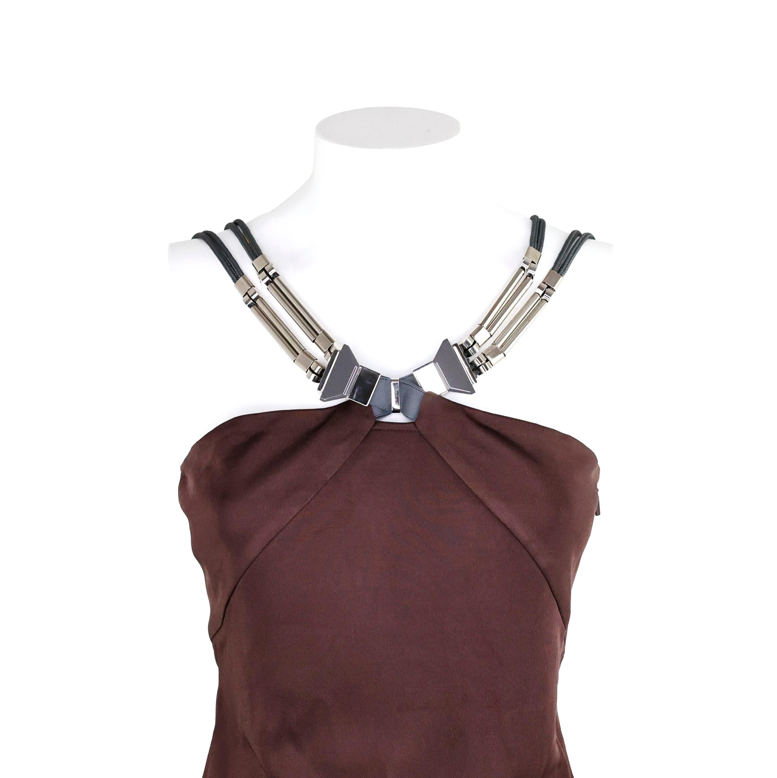 Gucci Sleeveless Embellished Top For Sale 1