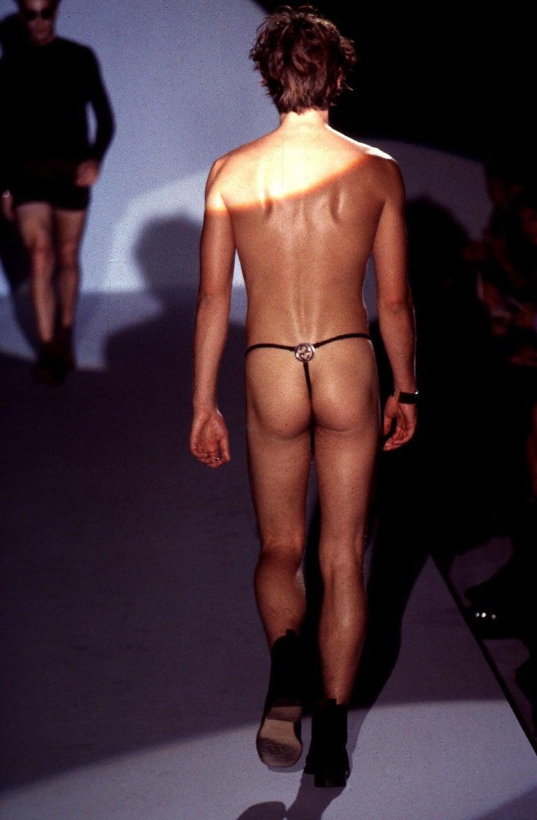 GUCCI BY TOM FORD SS 97 Iconic and Rare G String Thong Swimsuit For Sale 1