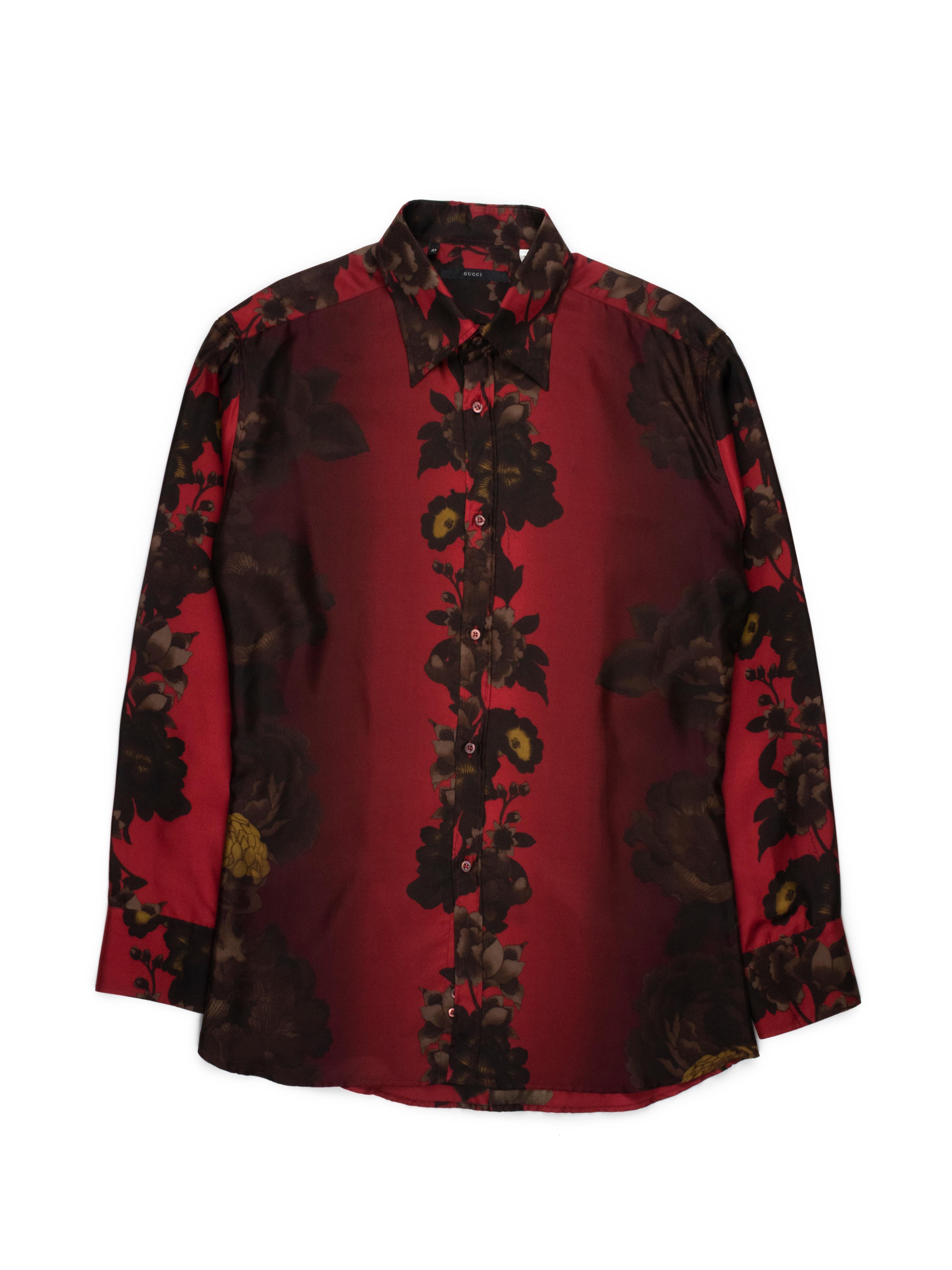 tom ford floral shirt